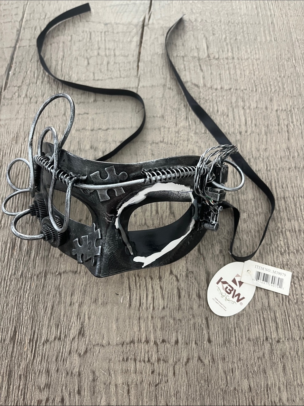 Steampunk Masquerade Mask *Damaged but DIY ready!